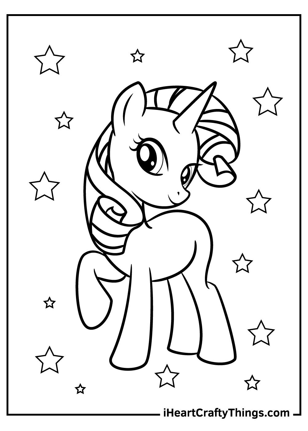35 My Little Pony Coloring Pages (100% Free Printables) in Free Printable My Little Pony Coloring Pages