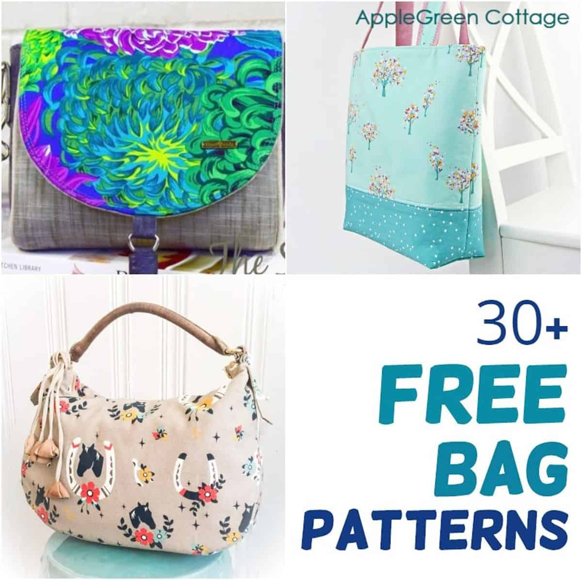 36 Best Free Bag Sewing Patterns To Sew In 2024 intended for Free Printable Purse Patterns To Sew