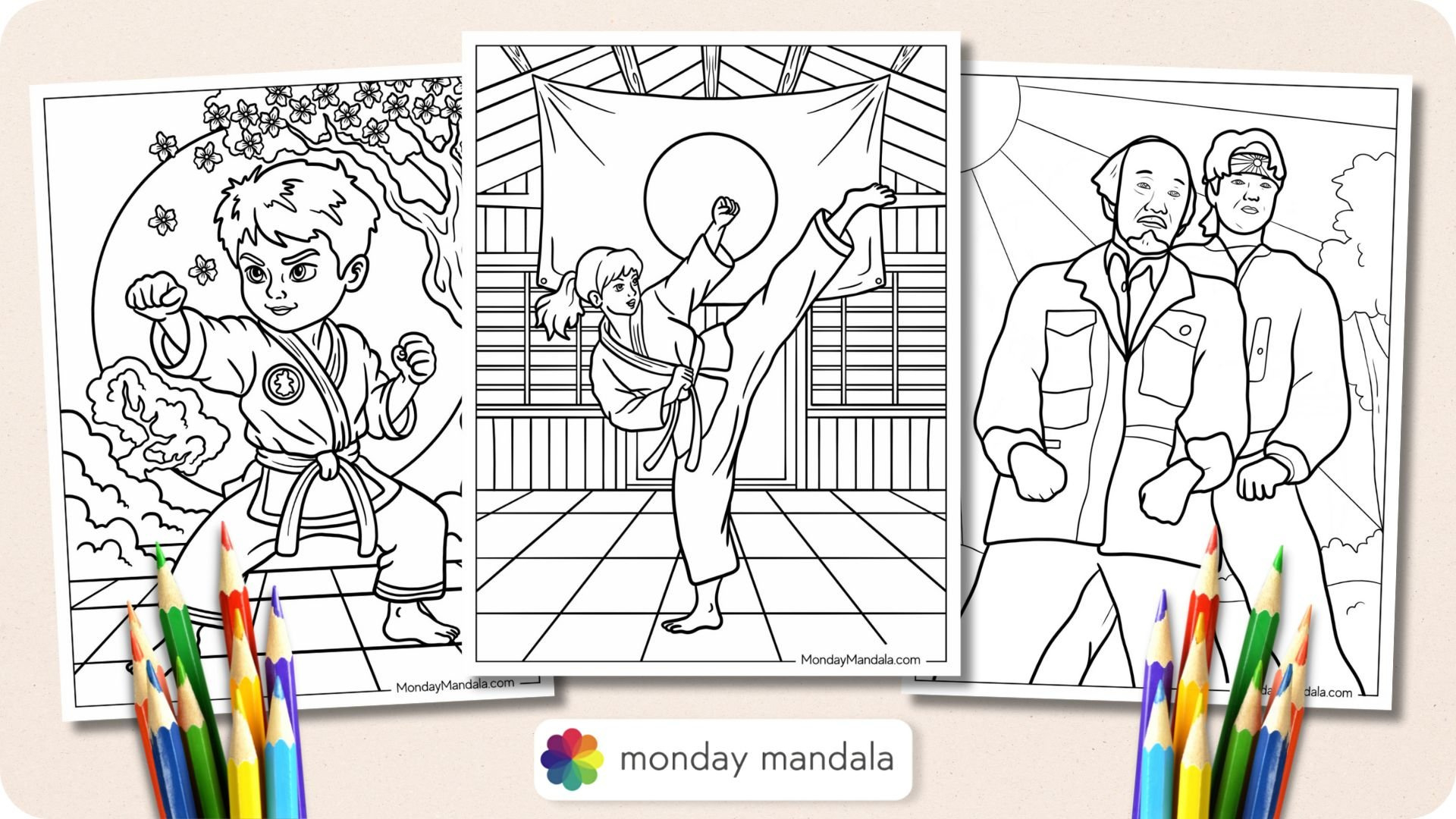 37 Karate Coloring Pages (Free Pdf Printables) inside Free Printable Karate Coloring Pages