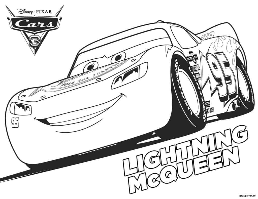 4 Disney Cars Free Printable Coloring Pages – 101 Party Ideas throughout Cars Colouring Pages Printable Free