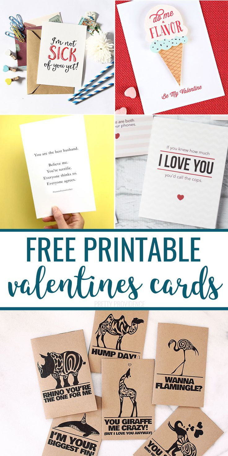 40+ Free Printable Valentine&amp;#039;S Cards intended for Free Valentine Printable Cards For Husband