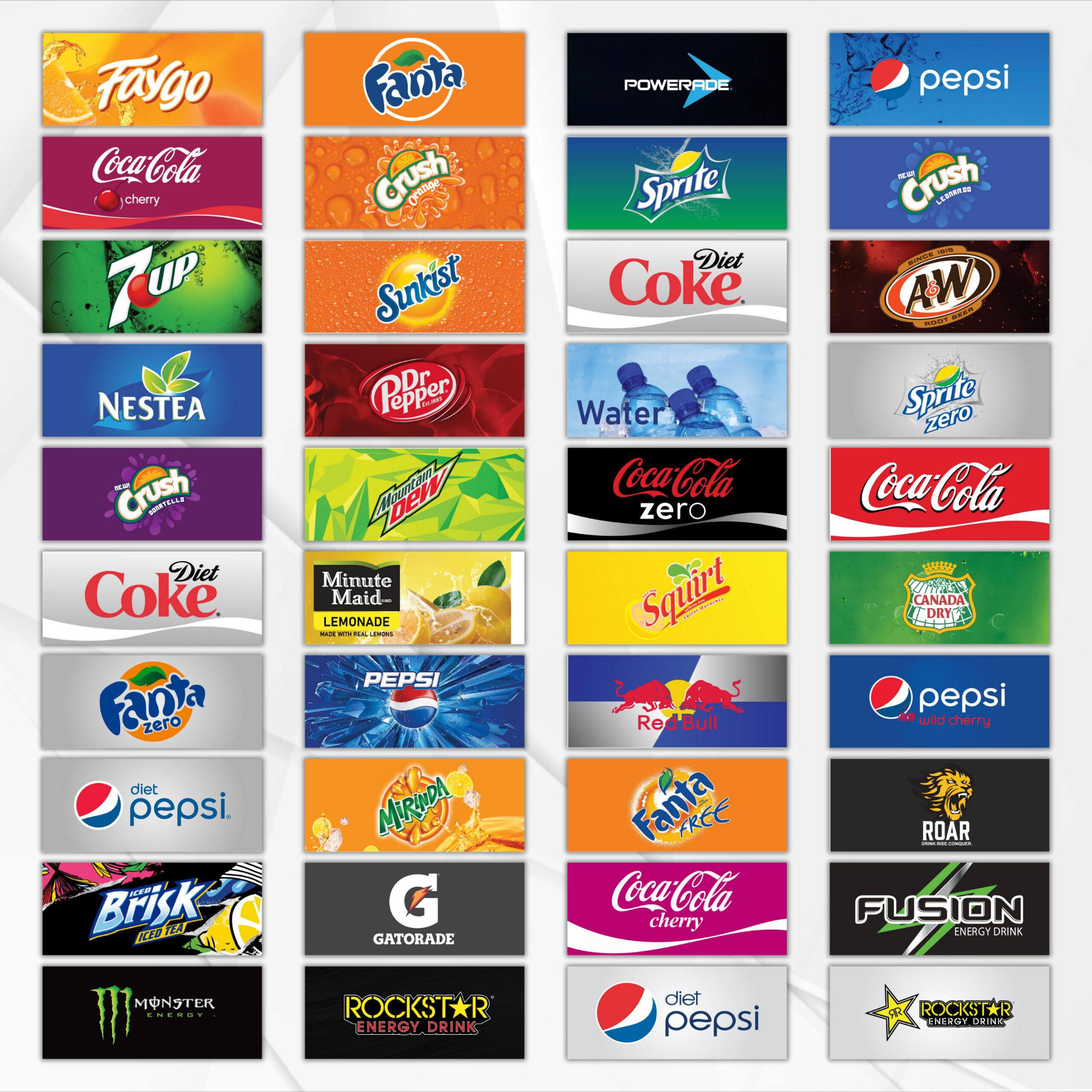 40 Vending Machine Label, High Quality Labels, Soda Pop Labels with regard to Free Printable Pop Machine Labels