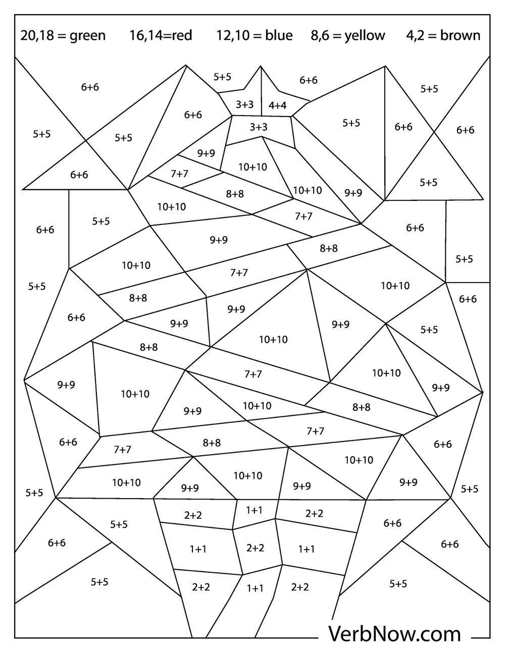 42 Free Math Coloring Pages (Printable Pdf) intended for Free Printable Math Coloring Sheets