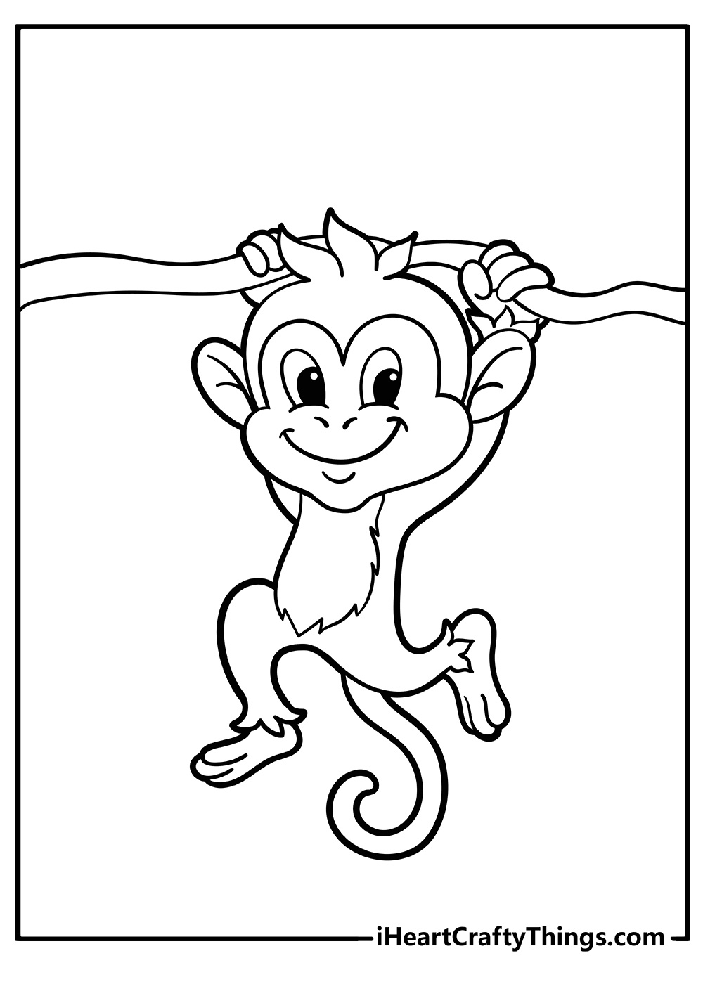 42 Monkey Coloring Pages (100% Free Printables) pertaining to Free Printable Monkey Coloring Sheets