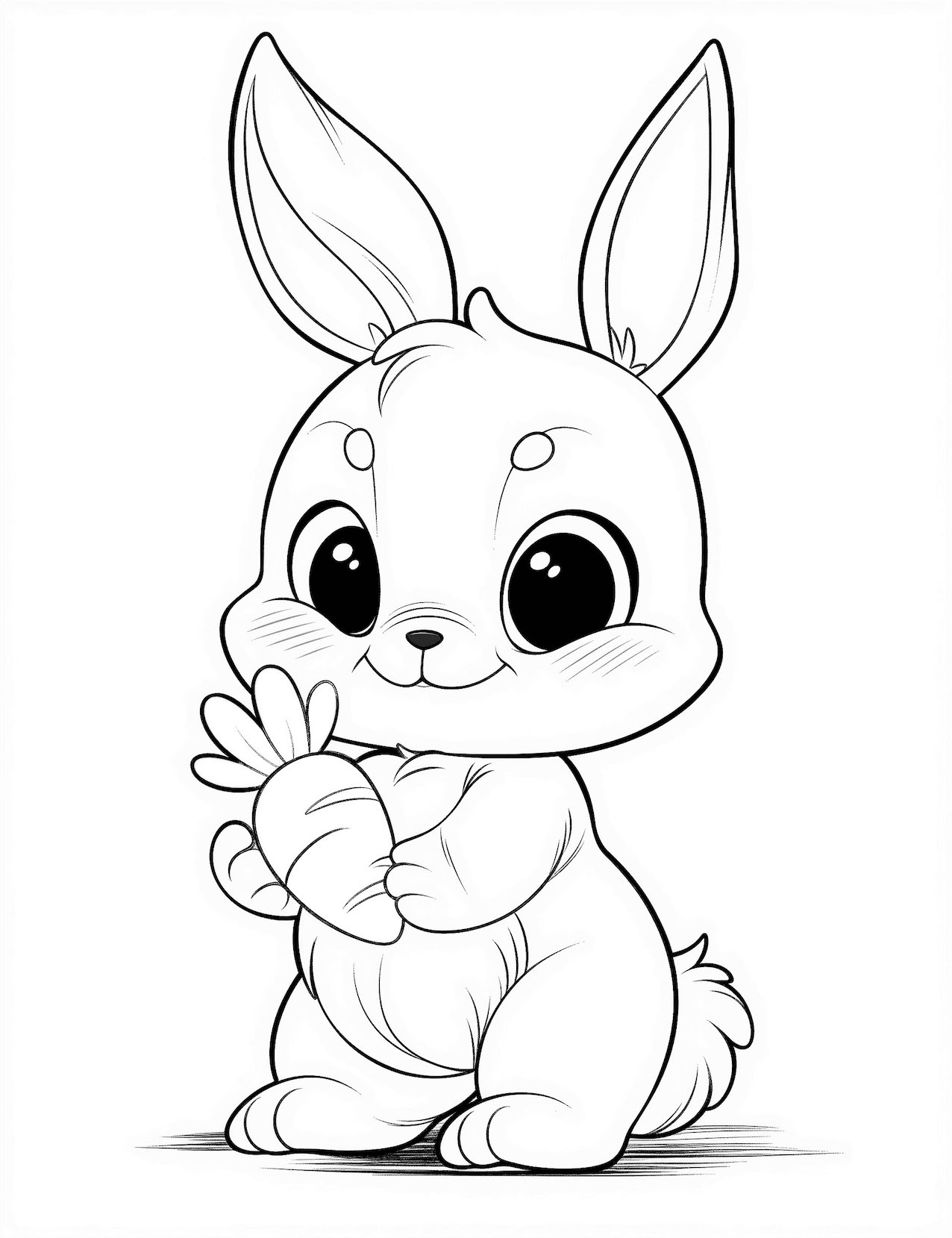 44 Cute Bunny Coloring Pages For Kids And Adults - Our Mindful Life with regard to Free Printable Bunny Pictures