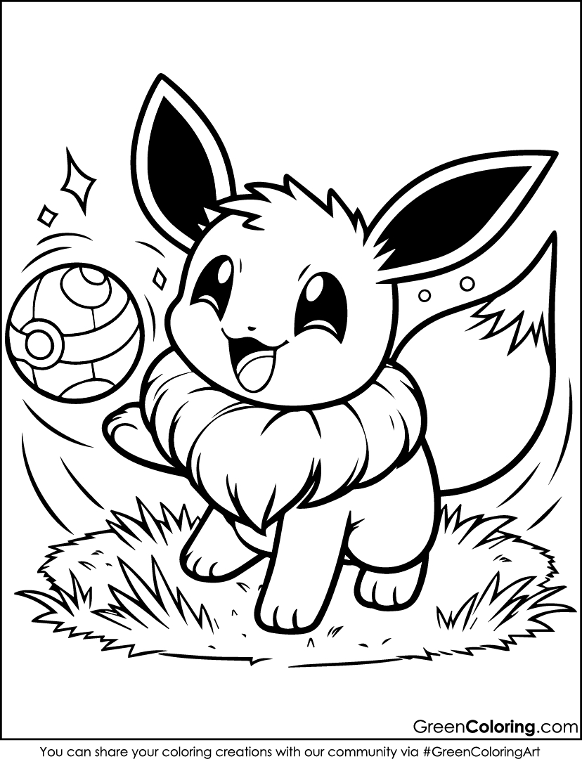 44 Free Pokémon Coloring Pages (Printable Pdf Downloads) inside Free Printable Coloring Pages Pokemon Black White