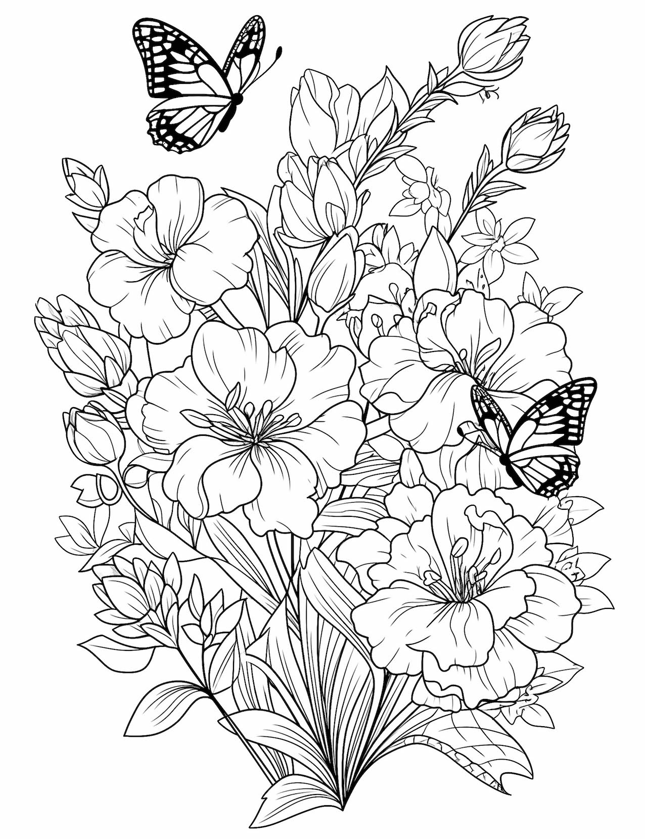 49 Fascinating Printable Spring Coloring Pages - Our Mindful Life inside Free Printable Spring Coloring Pages For Adults