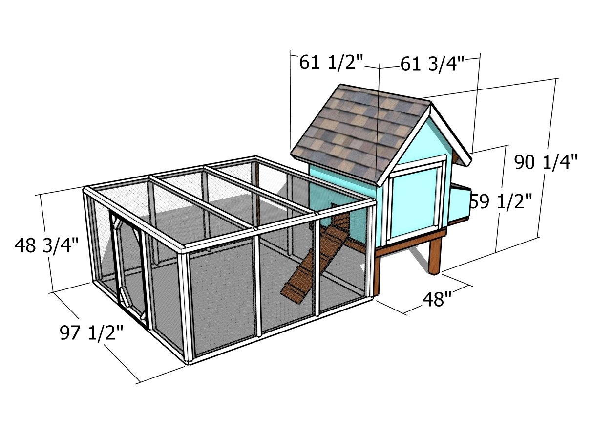 4X4 Chicken Coop Plans | Myoutdoorplans pertaining to Free Printable Chicken Coop Plans