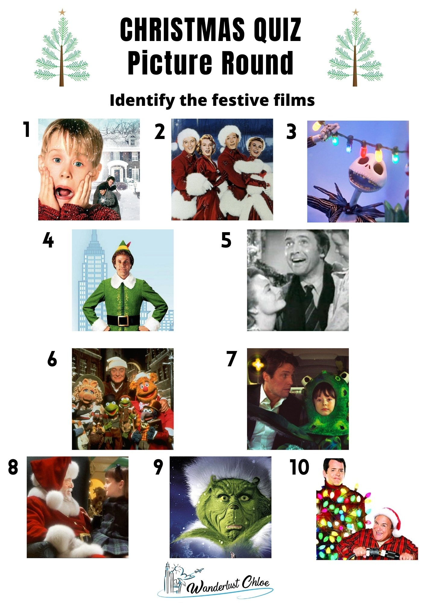 50 Christmas Quiz Questions + Printable Picture Rounds: 2025 within Free Christmas Picture Quiz Questions And Answers Printable