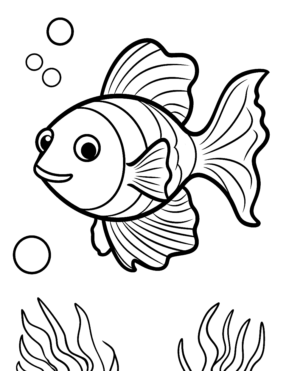 50 Fish Coloring Pages: Free Printable Sheets - Worksheets Library with regard to Free Printable Fish Coloring Pages
