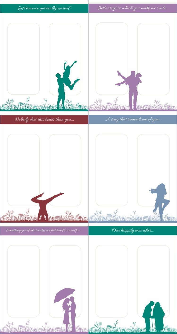 52 Reasons Why I Love You: Free Printable Q&A Journal For Couples with regard to 52 Reasons Why I Love You Free Printable Template