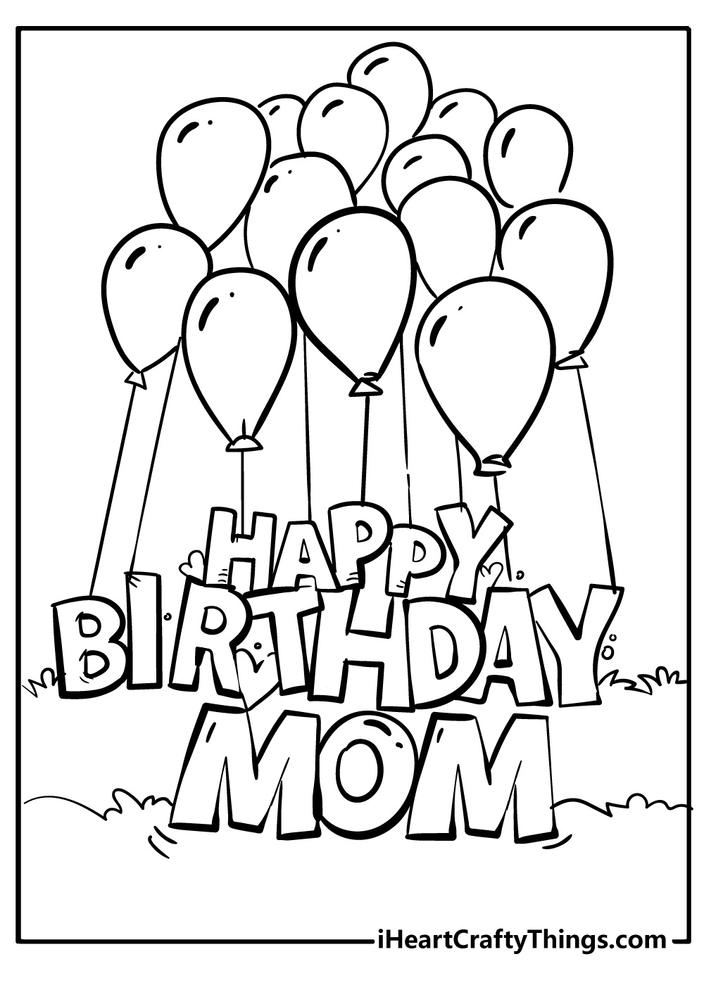 56 Happy Birthday Coloring Pages &amp;amp;Amp; Cards (100% Free regarding Free Printable Birthday Cards For Mom From Son