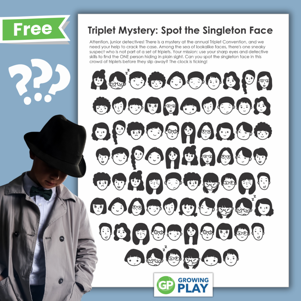 6 Free Printable Mystery Games For Kids - Growing Play for Free Printable Detective Games