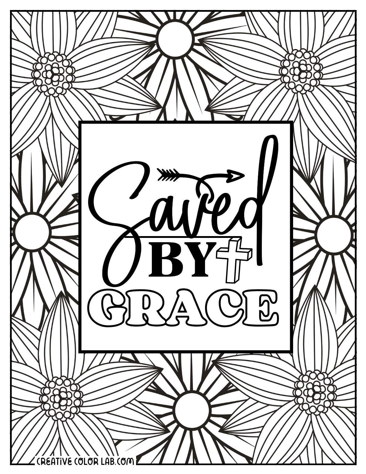 61 Bible Verse Coloring Pages | Free Printable Christian Quotes throughout Free Printable Christian Coloring Pages