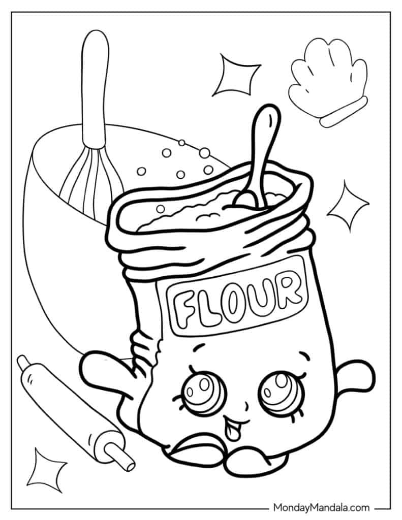 66 Shopkins Coloring Pages (Free Pdf Printables) throughout Shopkins Coloring Pages Free Printable