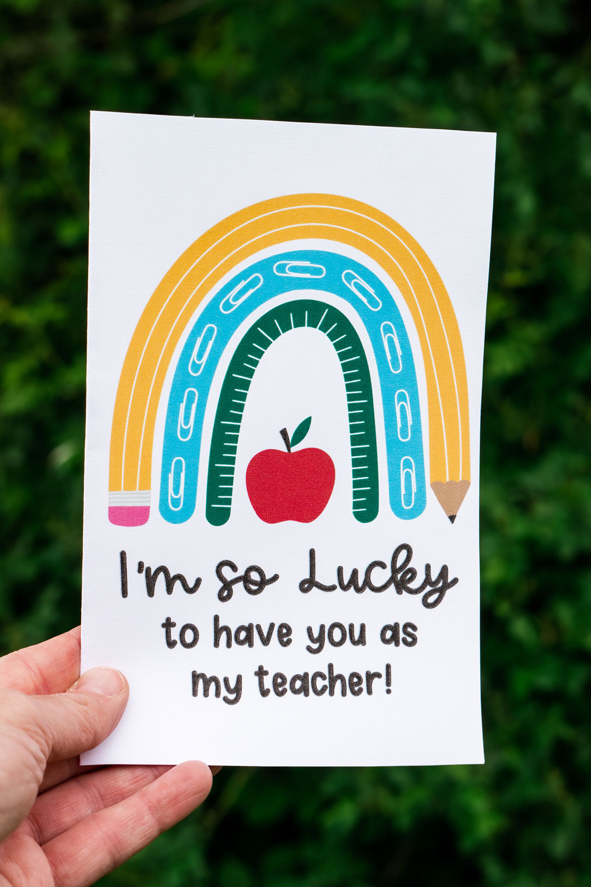 7 Free Printable Thank You Cards For Teacher Appreciation for Free Printable Thank You Cards For Teachers