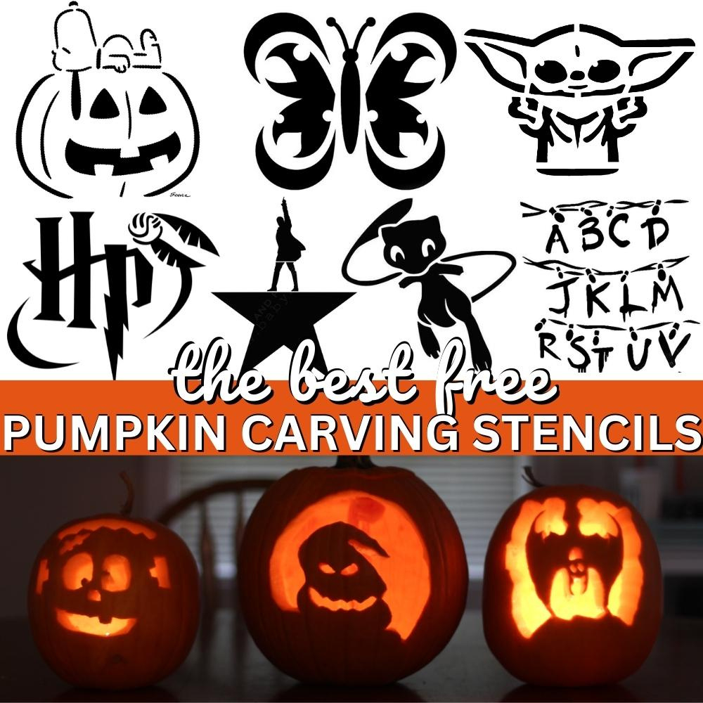700 Free Pumpkin Carving Stencils And Printable Templates with Pumpkin Templates Free Printable