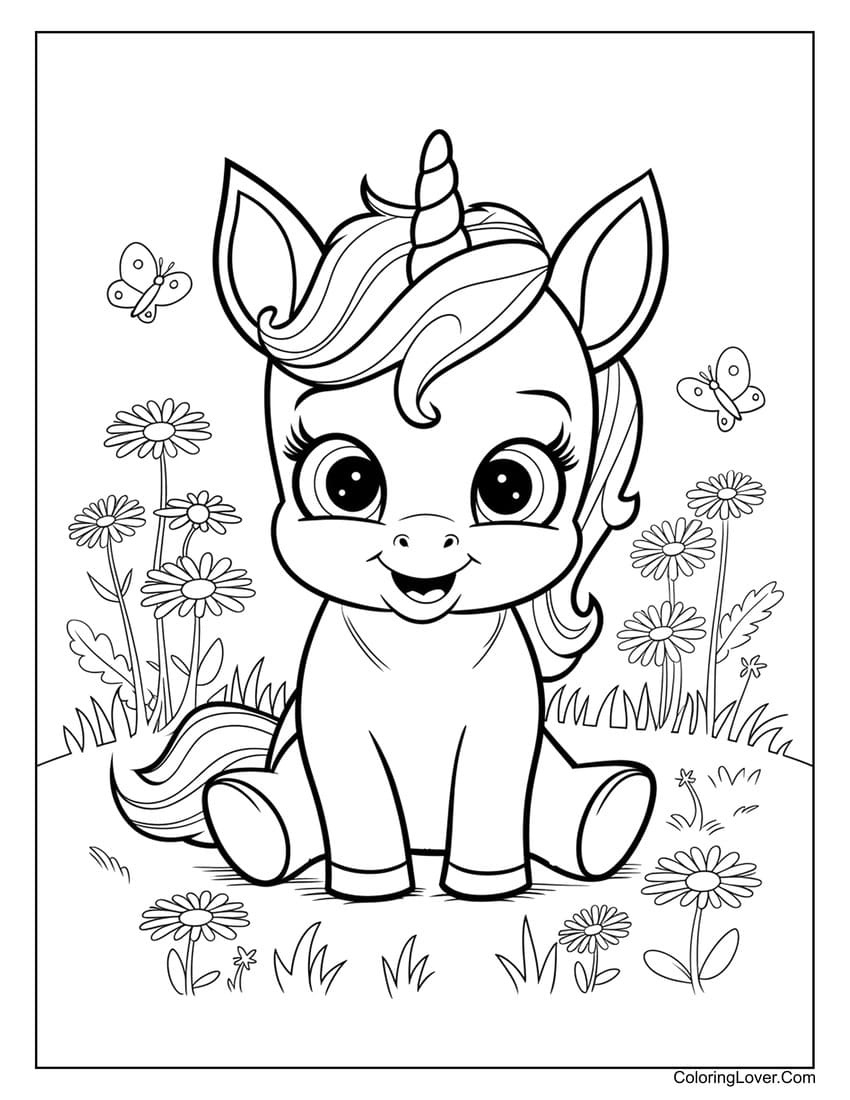 76 Unicorn Coloring Pages (Free Printables For All Ages) inside Free Printable Unicorn Coloring Pages