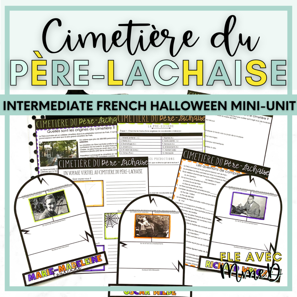 8 Super Awesome French Halloween Activities For The Classroom pertaining to Free Printable French Halloween Worksheets