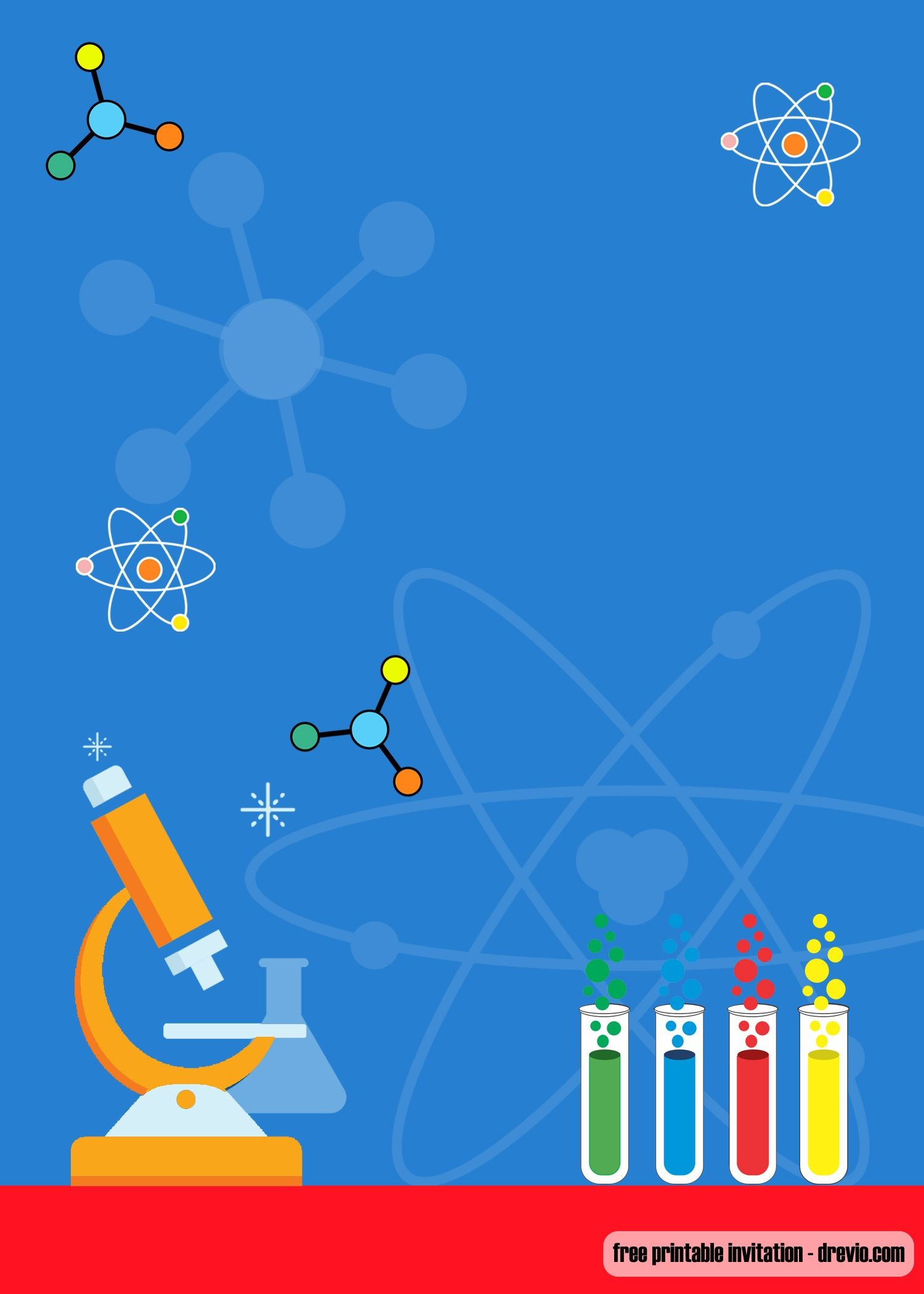 9 Party Ideas | Science Party, Science Birthday, Party within Free Printable Science Birthday Party Invitations