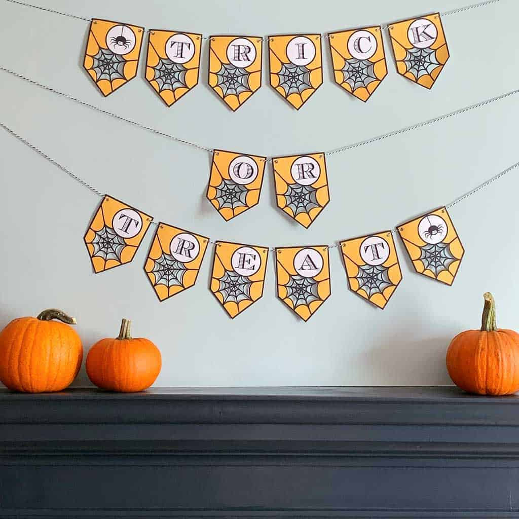 A Free Printable Halloween Bannerthe Listed Home pertaining to Free Printable Halloween Banner
