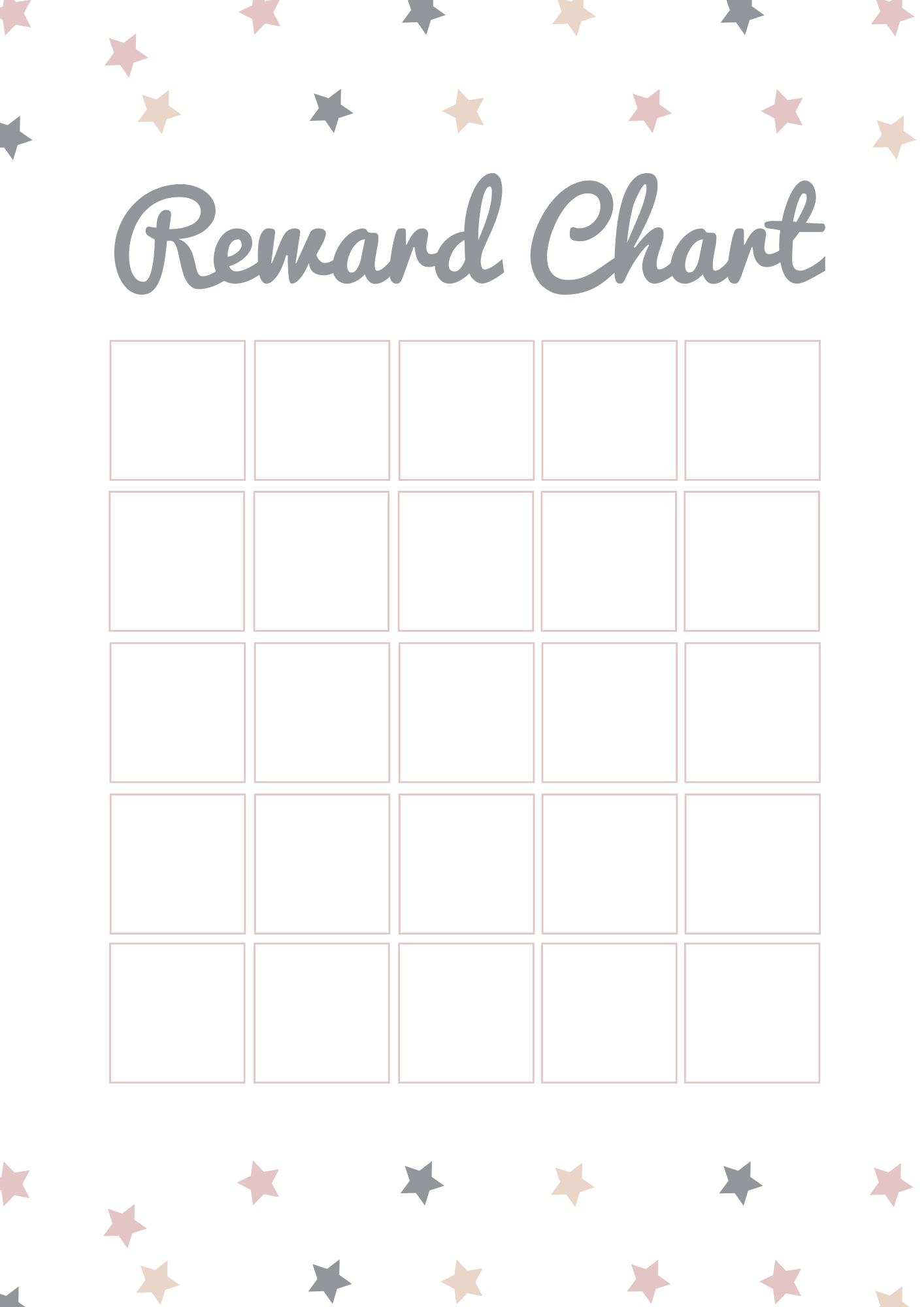 A Simple Reward Chart | Free Printable — Domestic Fashionista throughout Free Printable Reward Charts For Teenagers