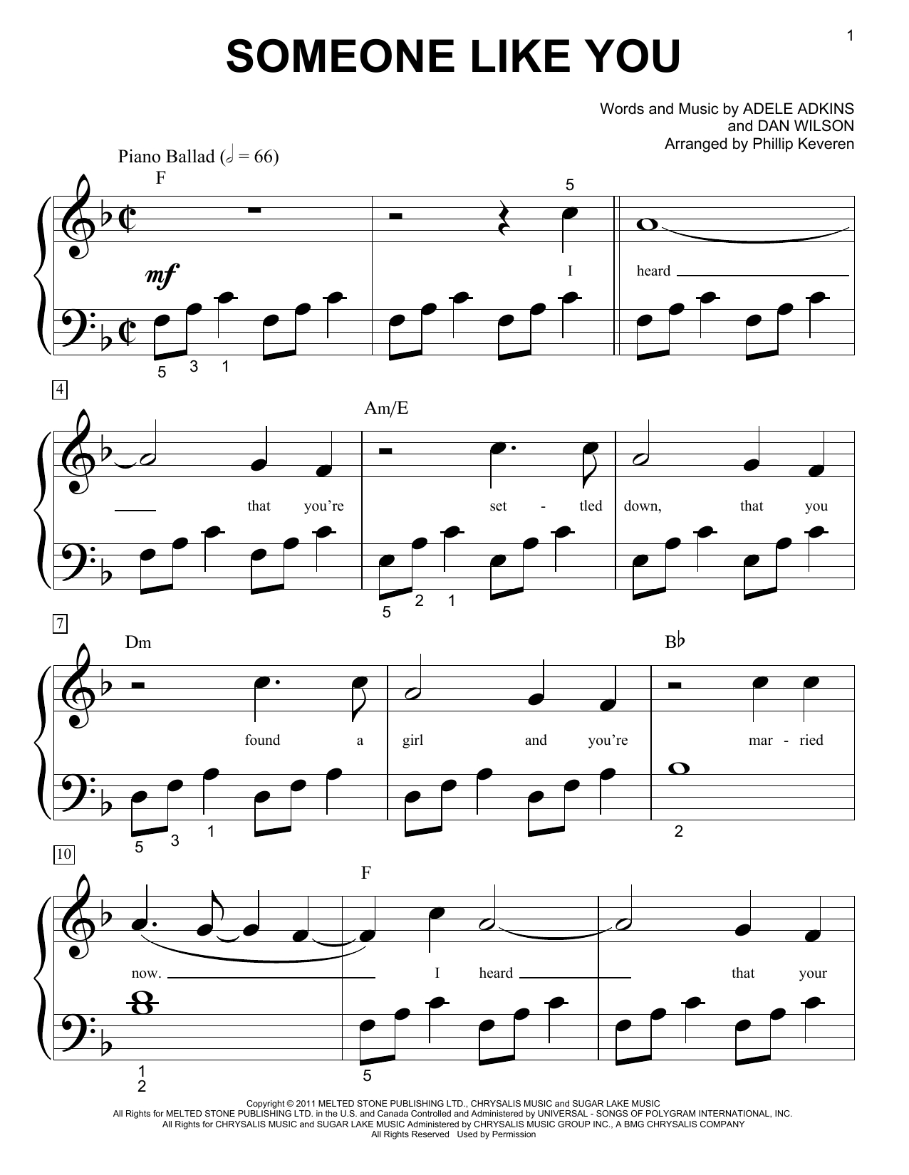 Adele Someone Like You Music Notes - Worksheets Library throughout Free Printable Sheet Music Adele Someone Like You