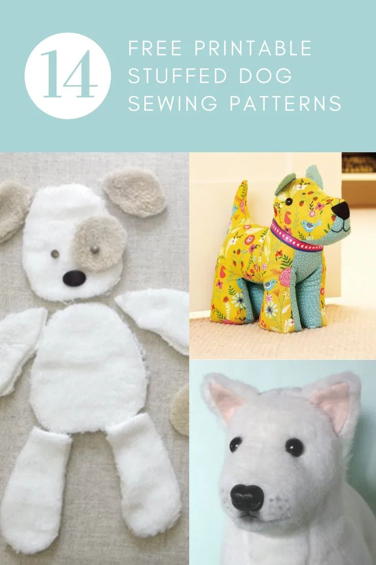 Adorable Dog Sewing Patterns (Free, Printable) inside Dog Sewing Patterns Free Printable