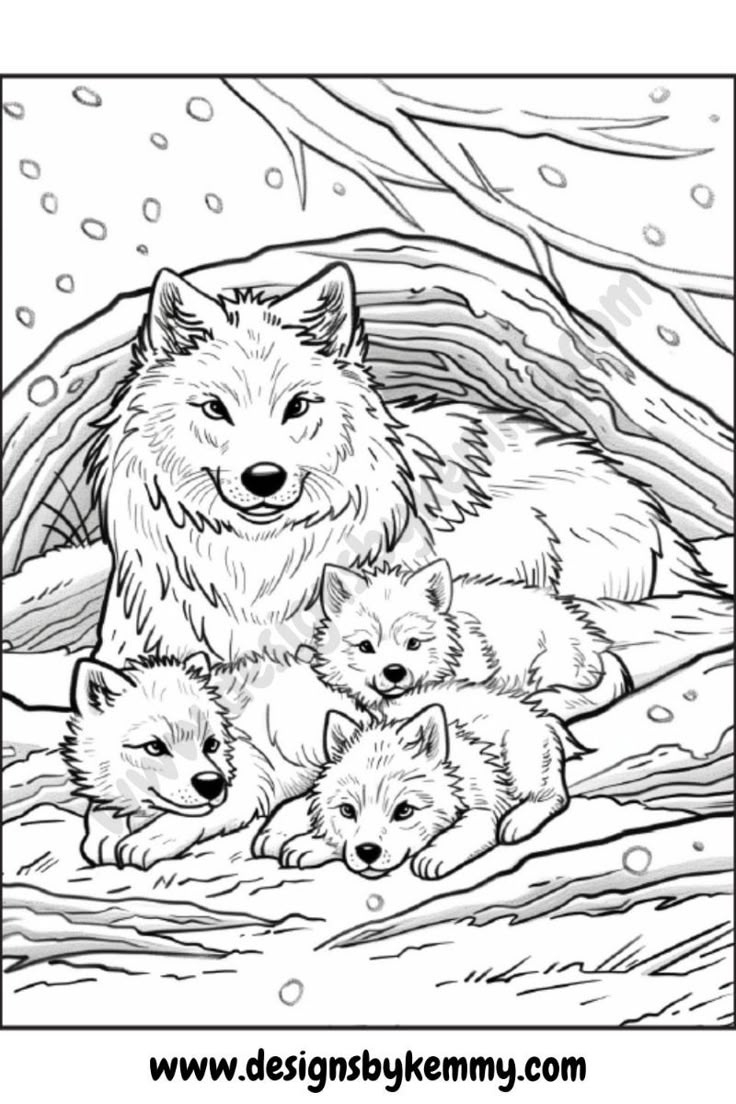 Adorable Mother And Baby Animal Coloring Pages | Printable Animal inside Free Printable Realistic Animal Coloring Pages