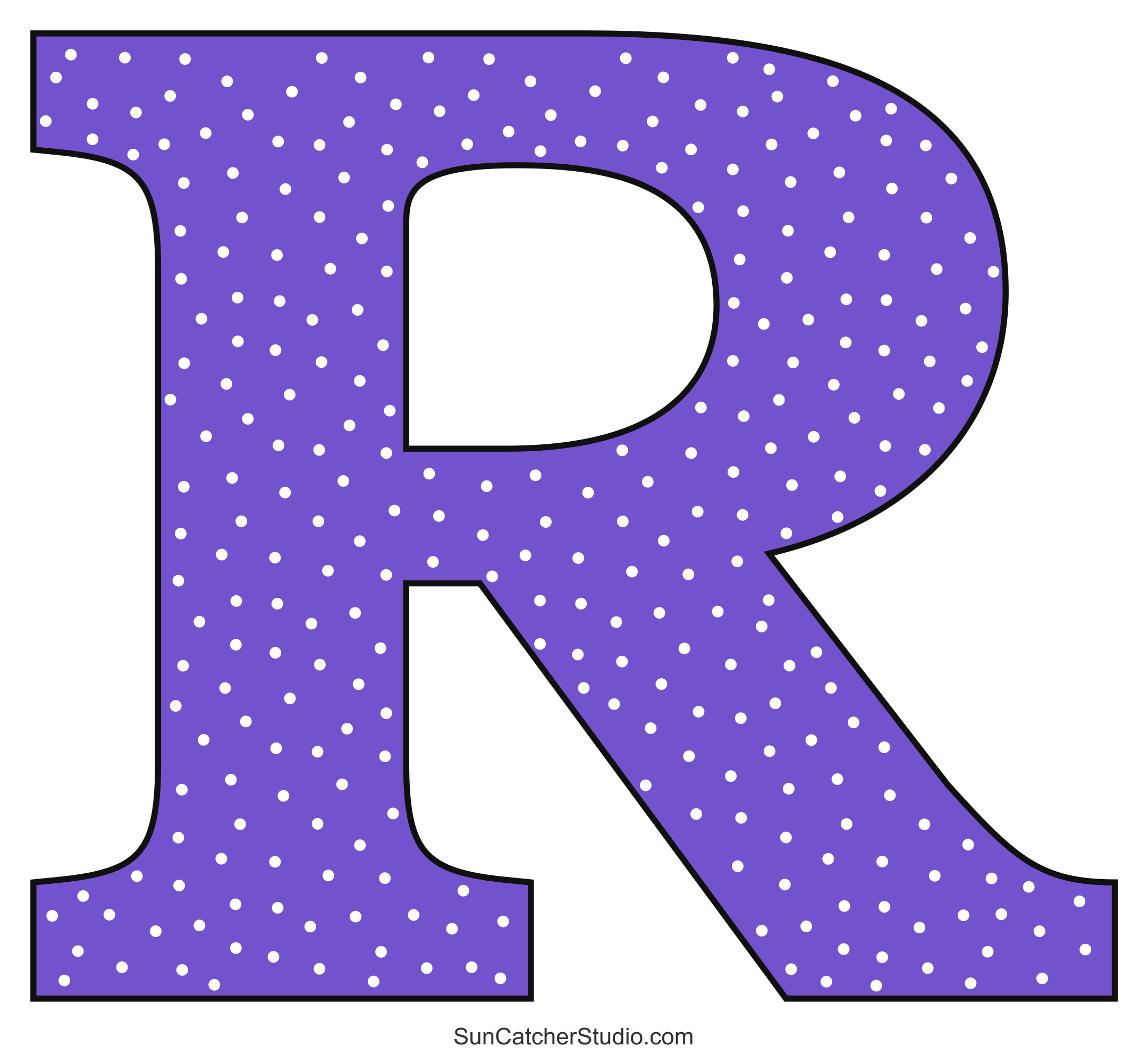 Alphabet Letters And Numbers With A Colorful Polka Dot Design pertaining to Printable Alphabet Letters Free Download