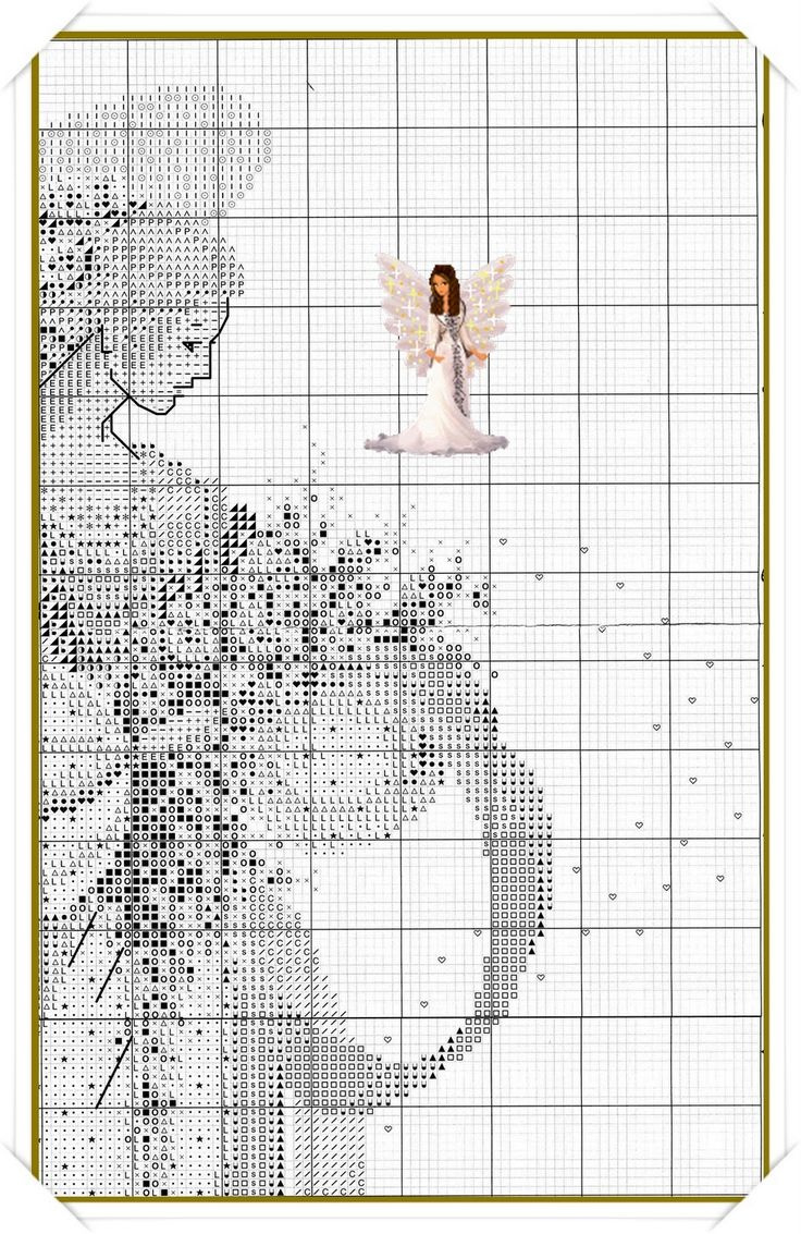 Angel Of Autumn regarding Free Printable Cross Stitch Patterns Angels