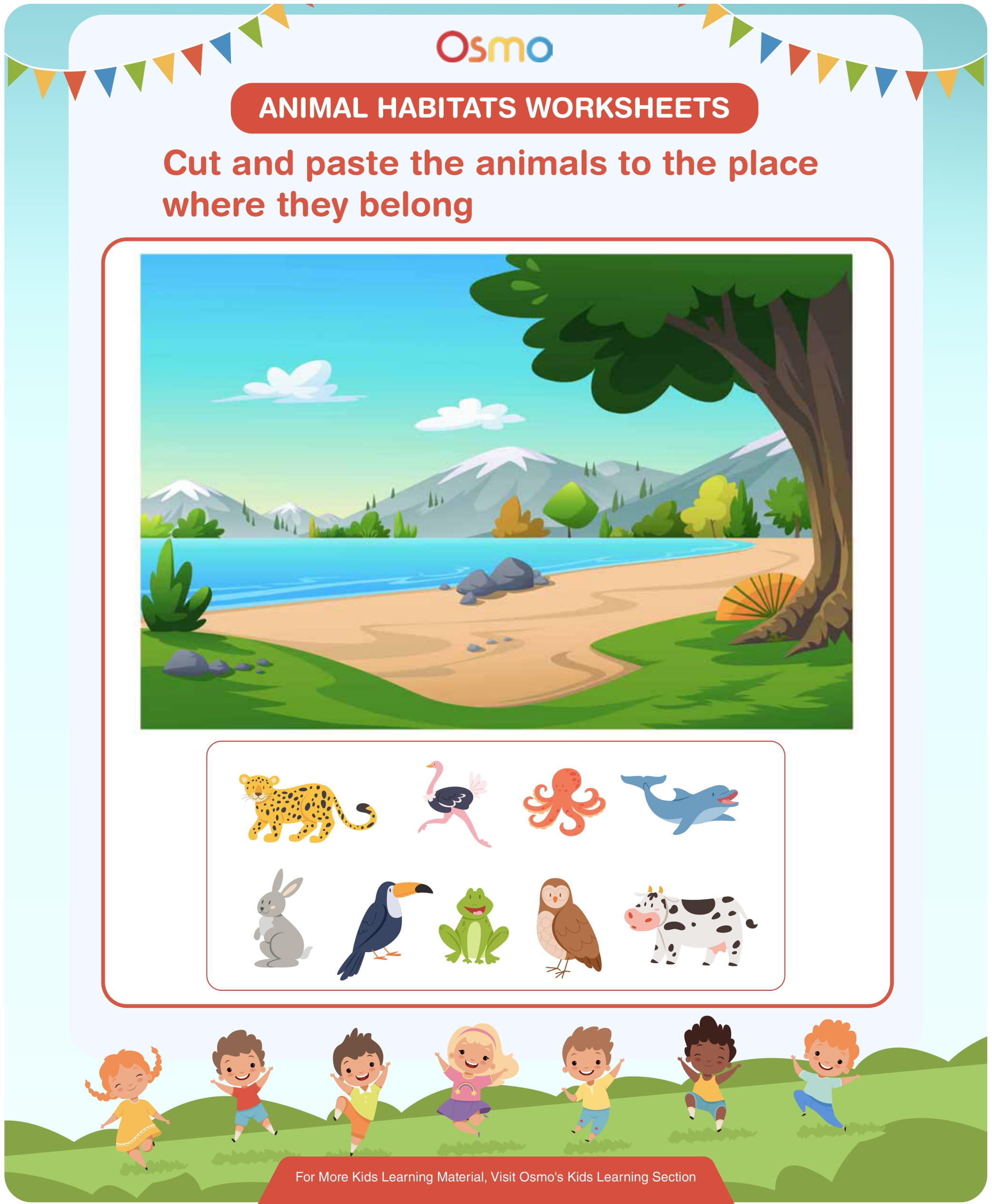 Animal Habitats Worksheets | Download Free Printables - Worksheets pertaining to Free Printable Worksheets Animal Habitats