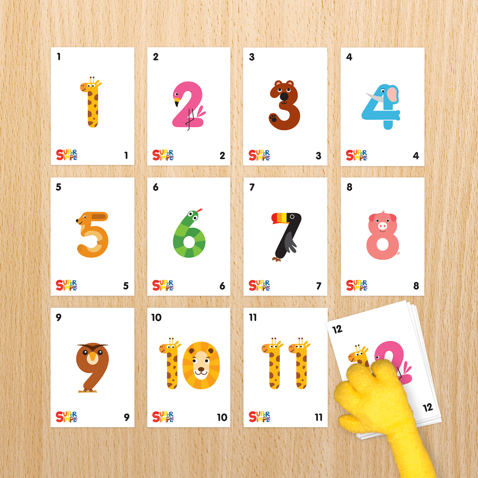Animal Snap Game - Super Simple with Free Printable Snap Cards