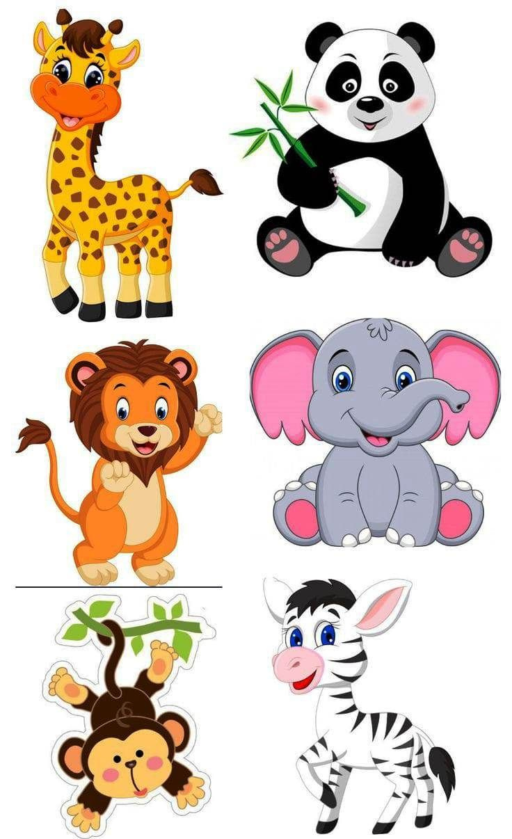 Animals-Hayvanlar intended for Free Printable Baby Jungle Animal Clipart