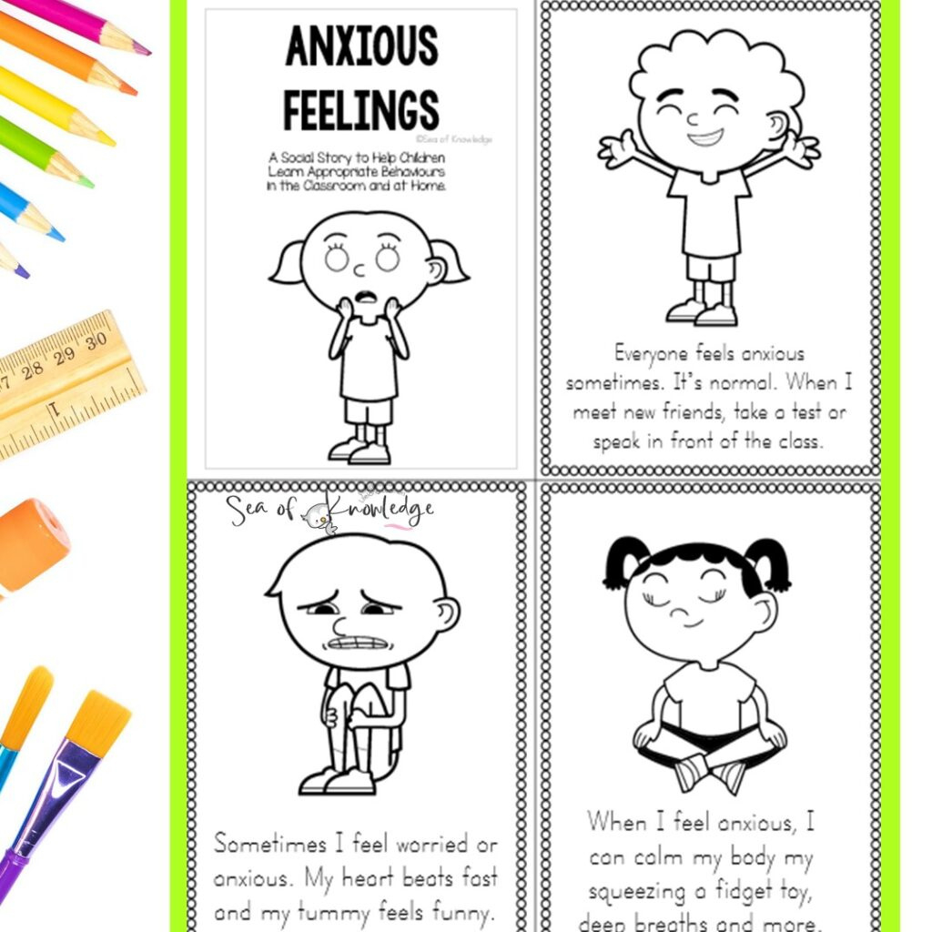 Anxiety Social Skills Story: A Fun Way To Help Kids Tame Their Worries throughout Free Printable Stories For Preschoolers