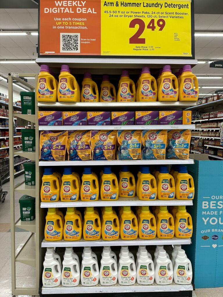 Arm & Hammer Laundry Items As Low As $2.49! - Kroger Krazy for Free Printable Arm And Hammer Coupons