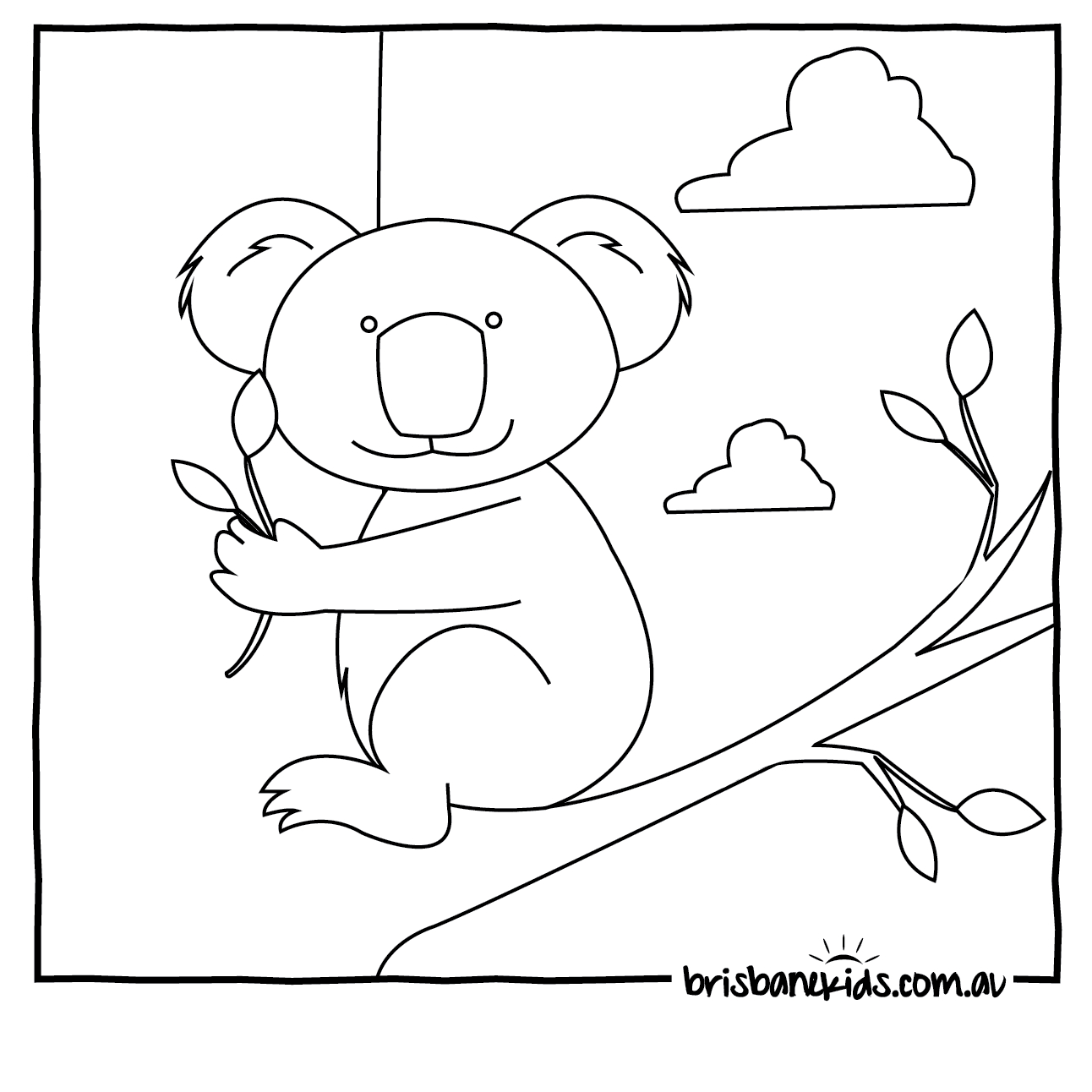 Australian Animals Colouring Pages - Brisbane Kids for Free Printable Pictures Of Australian Animals
