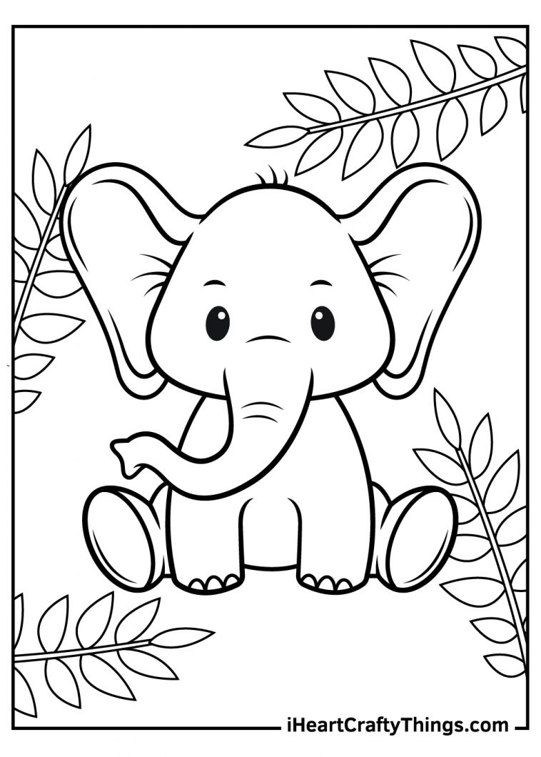 Baby Animals Coloring Pages (100% Free Printables) in Free Printable Pictures Of Baby Animals