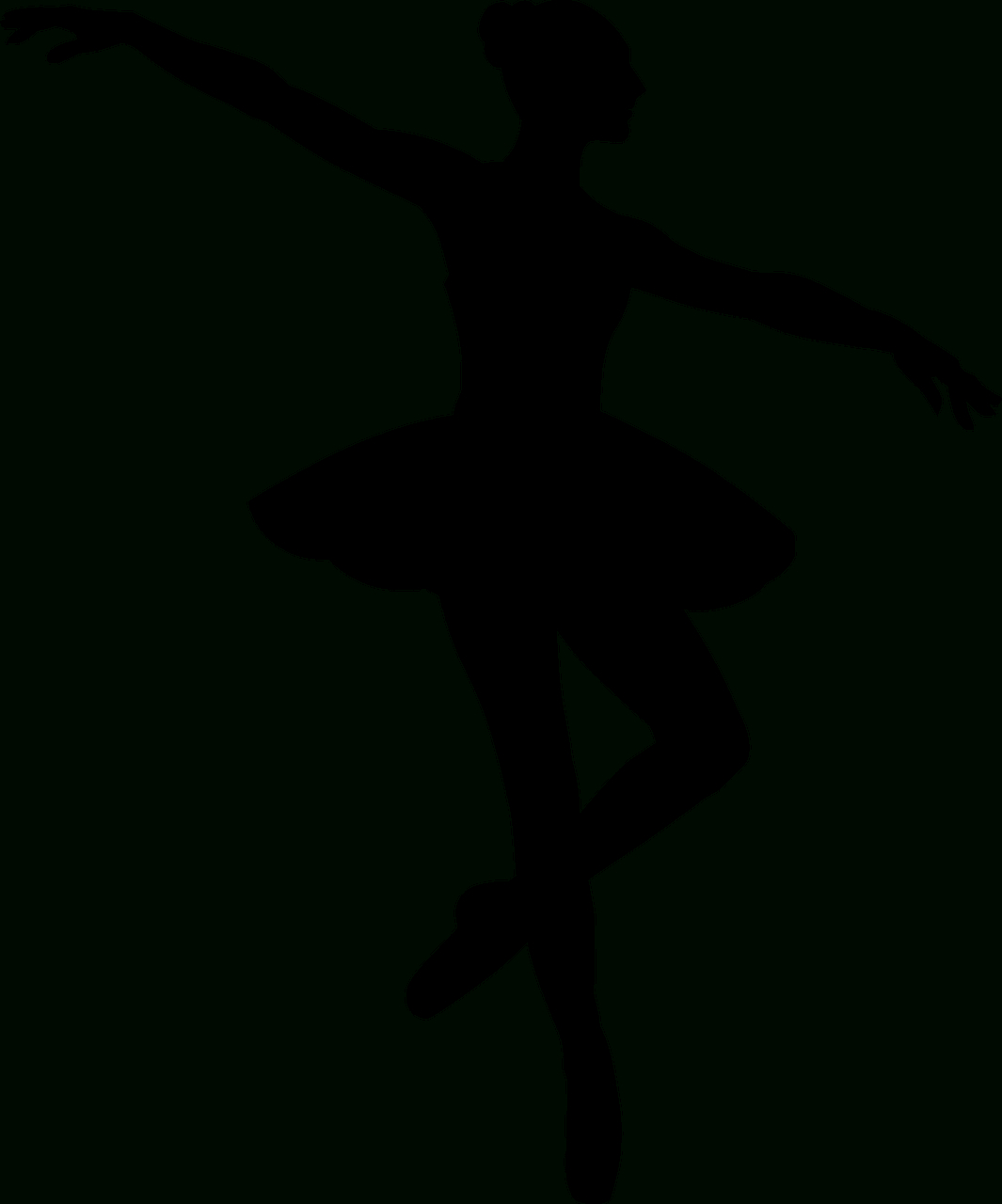 Ballet Dancer - Free Vector Silhouettes On Creazilla pertaining to Free Printable Ballerina Silhouette