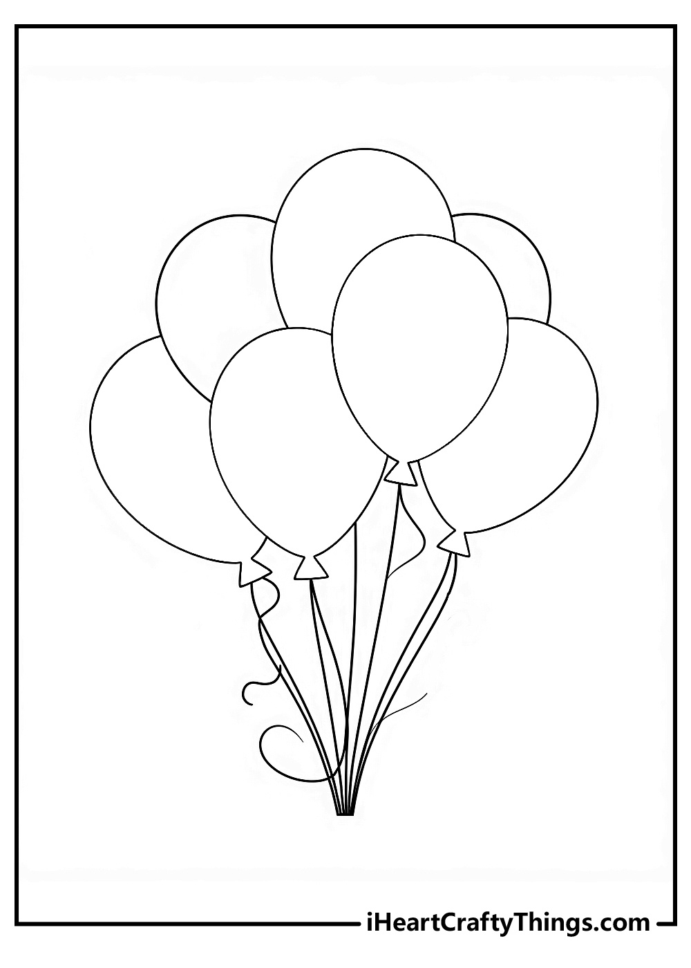 Balloons Coloring Pages (100% Free Printables) - Worksheets Library with Free Printable Pictures Of Balloons