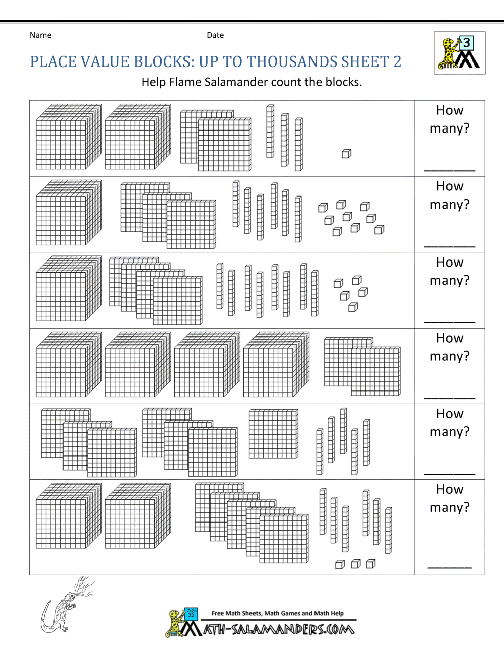Base Ten Blocks - Worksheets Library with Free Printable Base Ten Block Worksheets