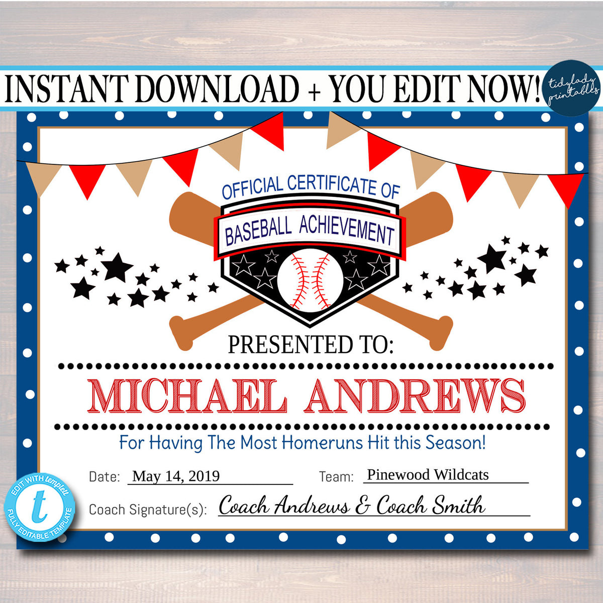 Baseball Award Certificates, , Team Baseball Awards, Baseball pertaining to Free Printable Baseball Certificates