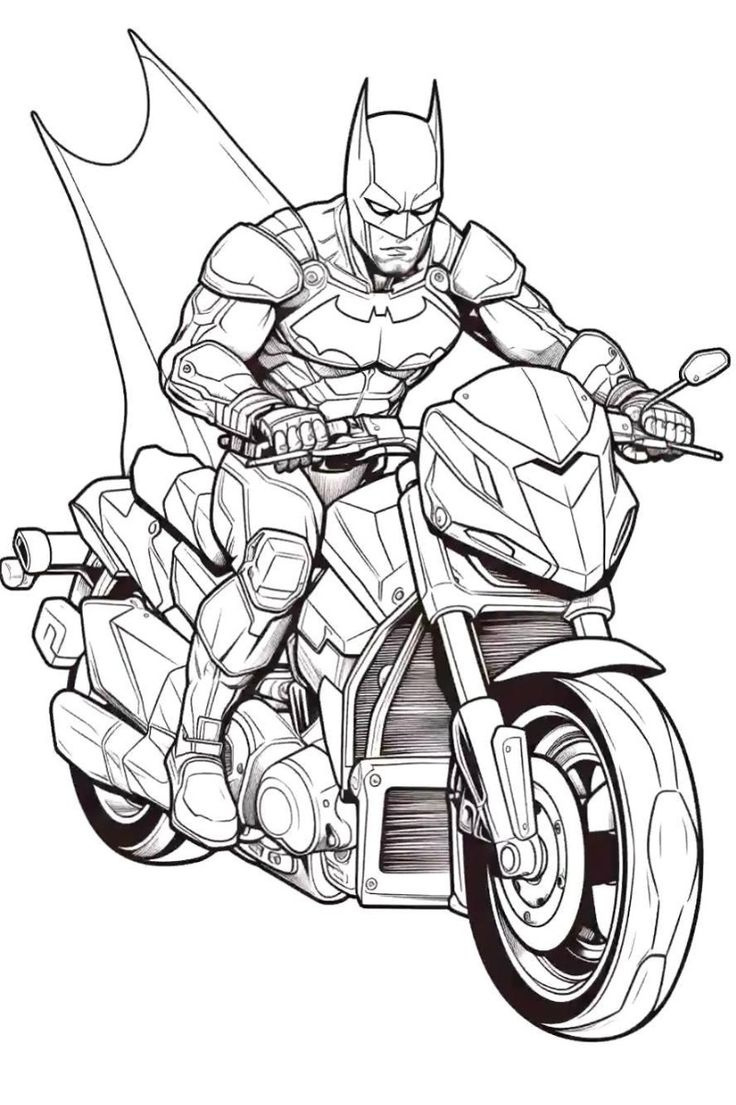 Batman Coloring Pages – Free Printable For Kids inside Free Printable Batman Pictures