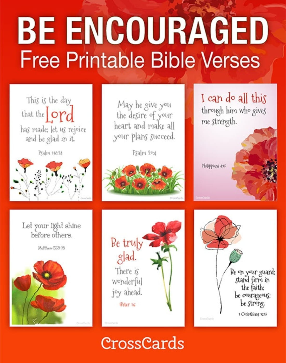 Be Encouraged! Free Printable Bible Verses Printable - Download Free for Free Printable Bible Verse Cards