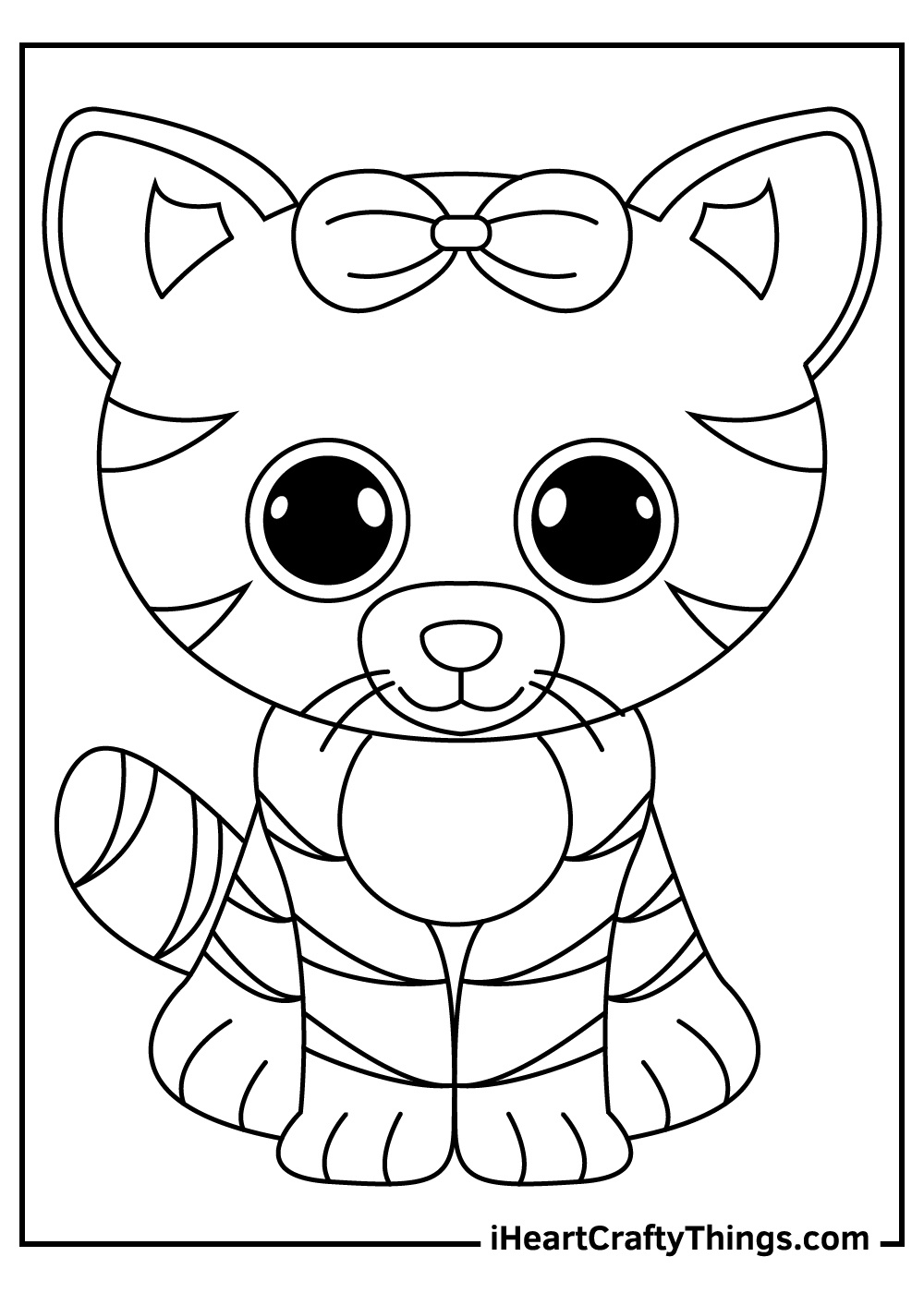 Beanie Boos Coloring Pages (100% Free Printables) throughout Free Printable Beanie Boo Coloring Pages
