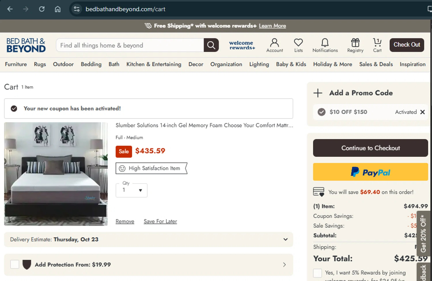 Bed Bath &amp;amp; Beyond Promo Codes - $50 Off Oct 2025 in Free Printable Bed Bath And Beyond 20 Off Coupon