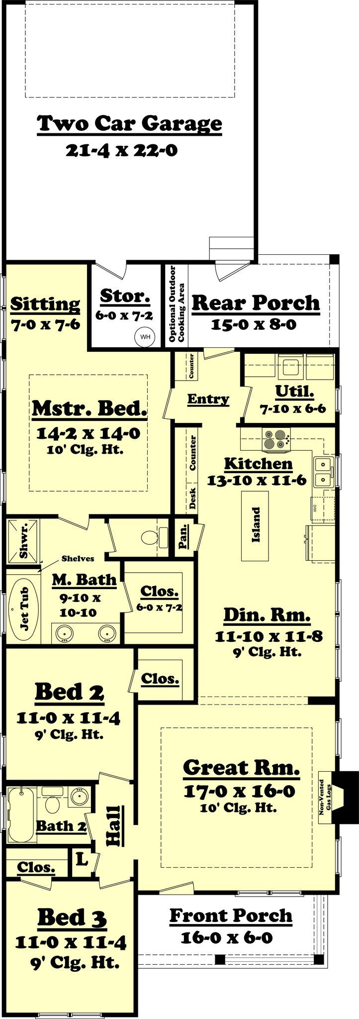 Benton House Plan with regard to Free Printable Small House Plans