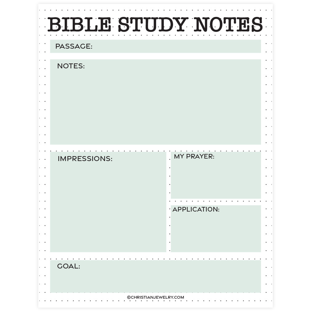 Bible Study Page - Dots | Free Christian Printables throughout Free Printable Bible Studies For Men