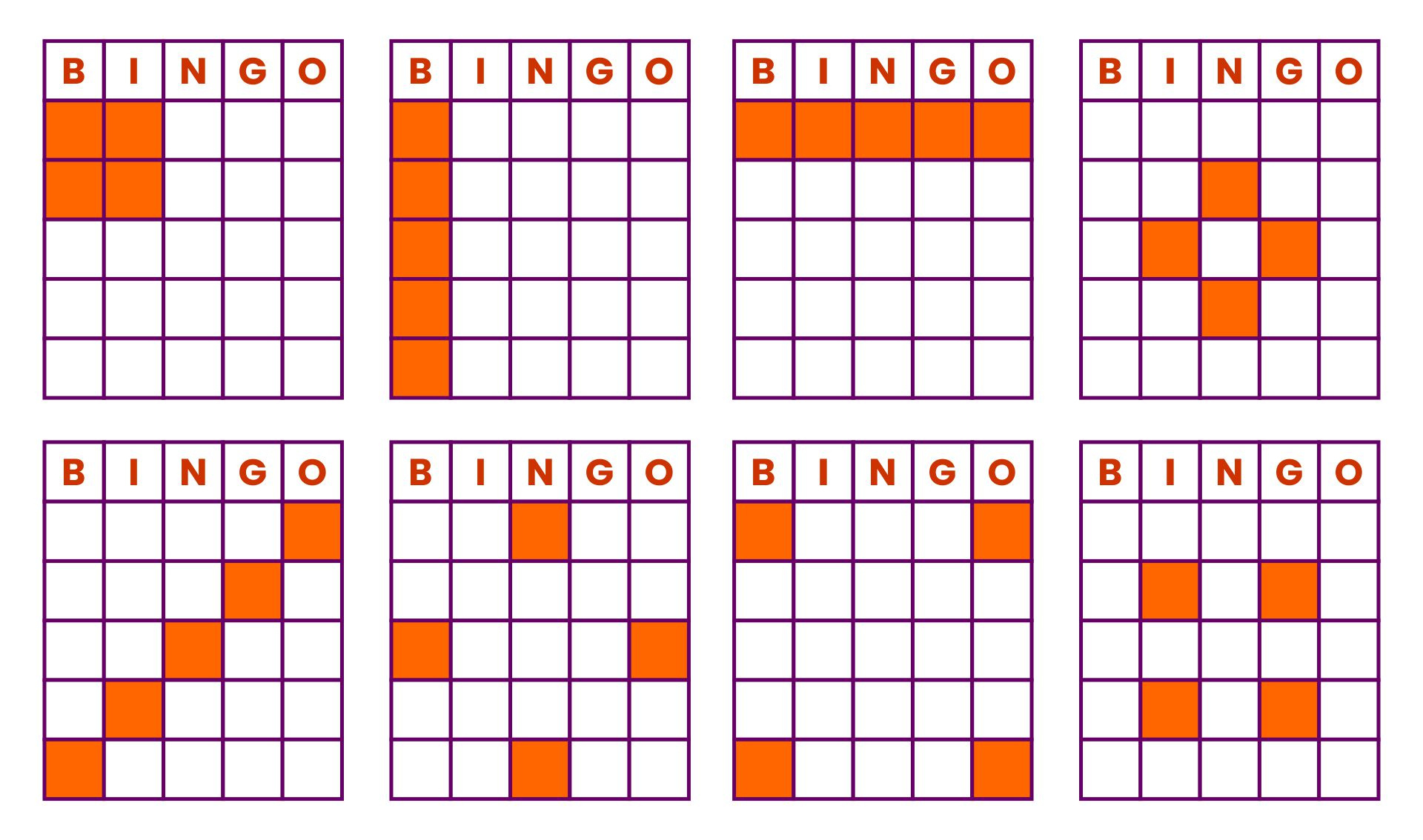 Bingo Pattern Images inside Free Bingo Patterns Printable