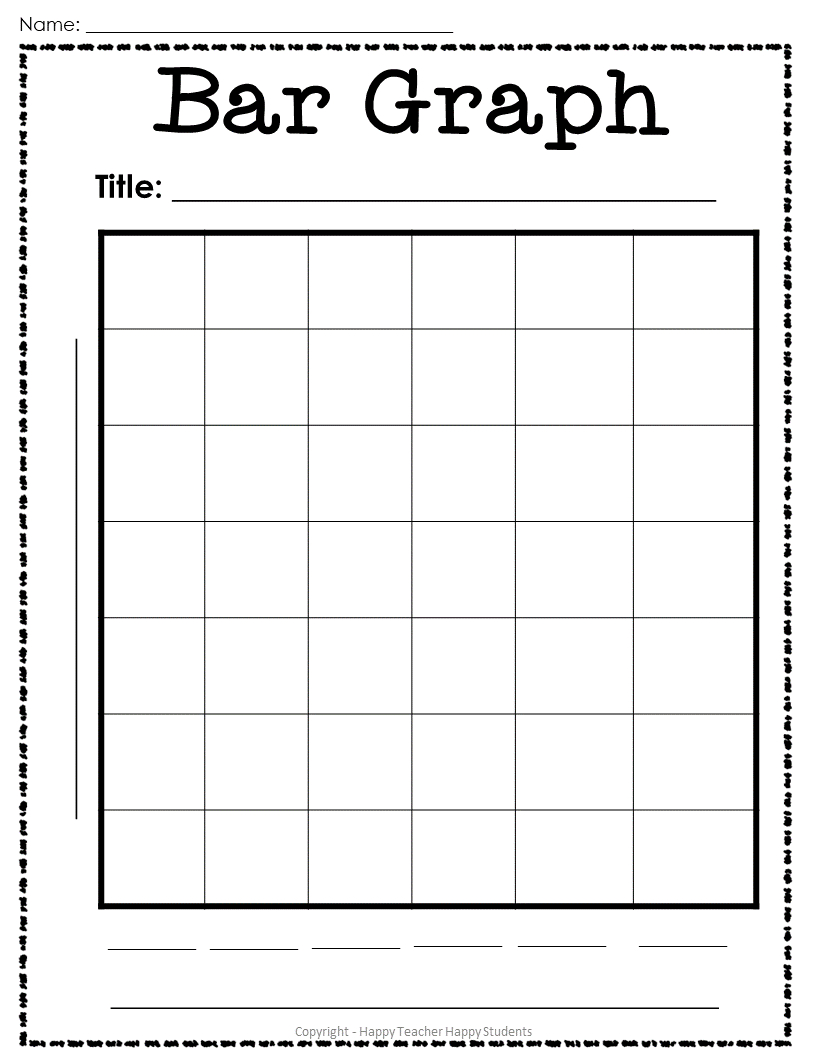 Blank Graph Templates- Bar Graph, Pie Chart, Pictograph, Line pertaining to Free Printable Bar Graph